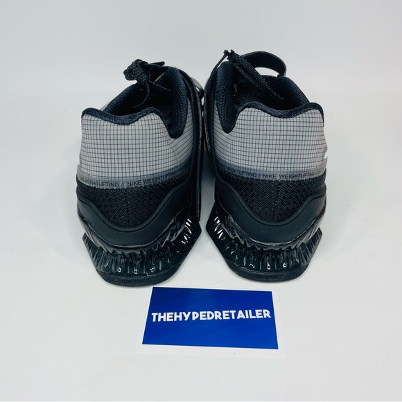 Nike Romaleos 4 Black CD3463 010 Weightlifting Lifting Gym Training Mens Size 10 - Picture 5 of 5